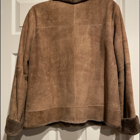 Cashew Reversible women’s shearling. Size S. - Picture 4 of 11
